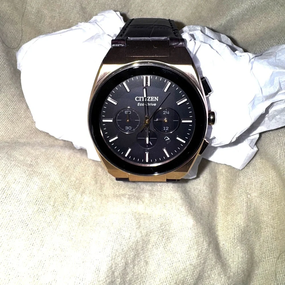 Citizen Axiom 43MM Rose Gold Stainless Steel Men’s Watch